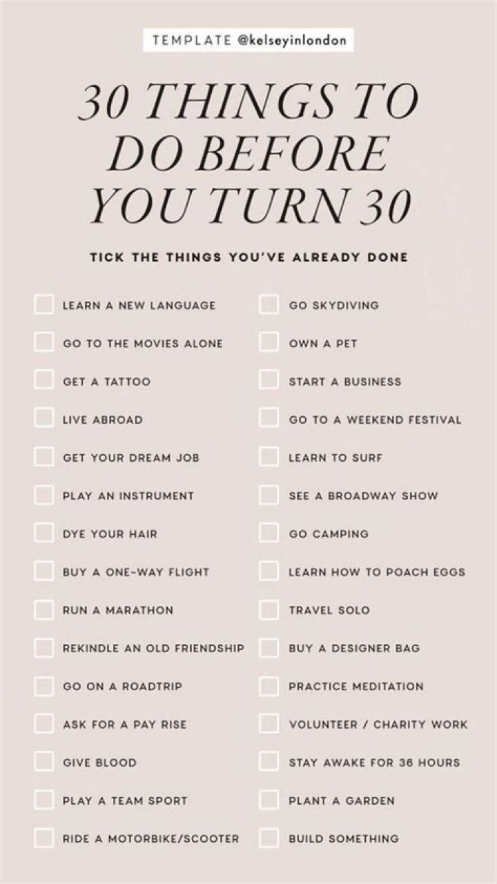 19 things to do before you turn 19