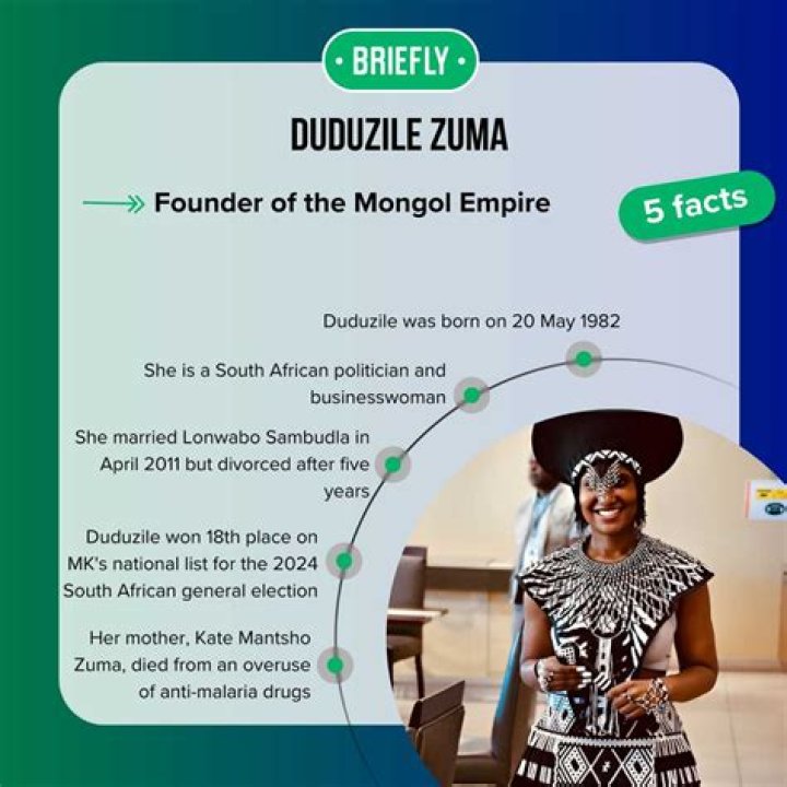Jacob Zuma's Daughter DuduZile Zuma Biography: Age, Husband, Education, Net Worth, Siblings, Mother