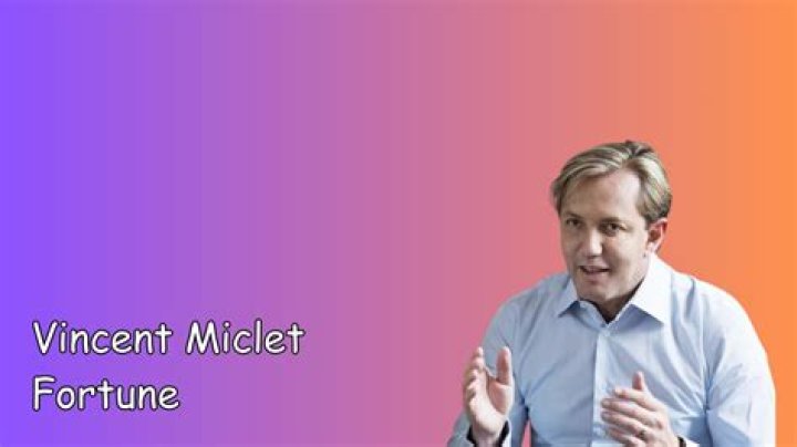 Vincent Miclet Fortune, Carrière & Salaire